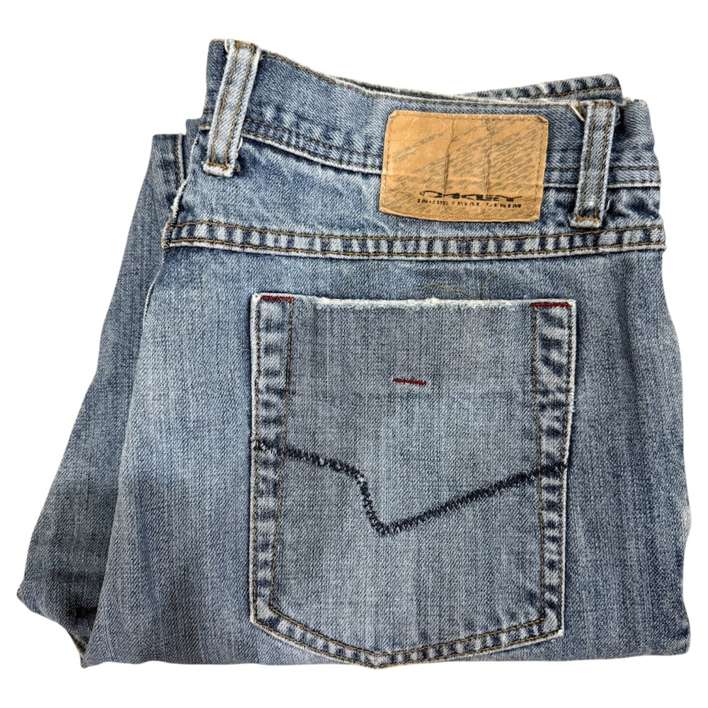 Oakley Industrial Denim Jeans Men 34x34 Blue Slim Fit Vintage Y2K Gorpcore Tech